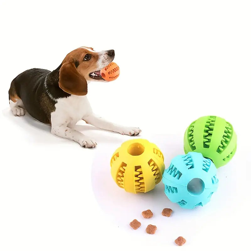 Heavy-Duty Dental Chew Ball for Dogs
