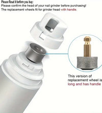 Furiviox™ 3-Pack Metal Drill Bit Replacement Heads (for Nail Grinder)