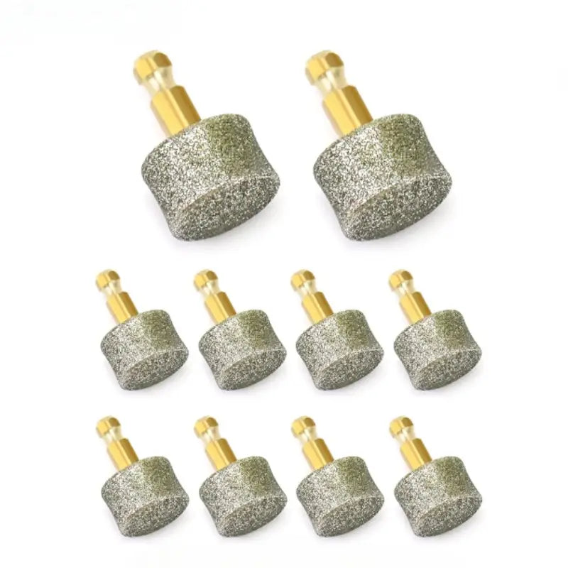 3-Pack Metal Drill Bit Replacement Heads (for Electric Nail Grinder)