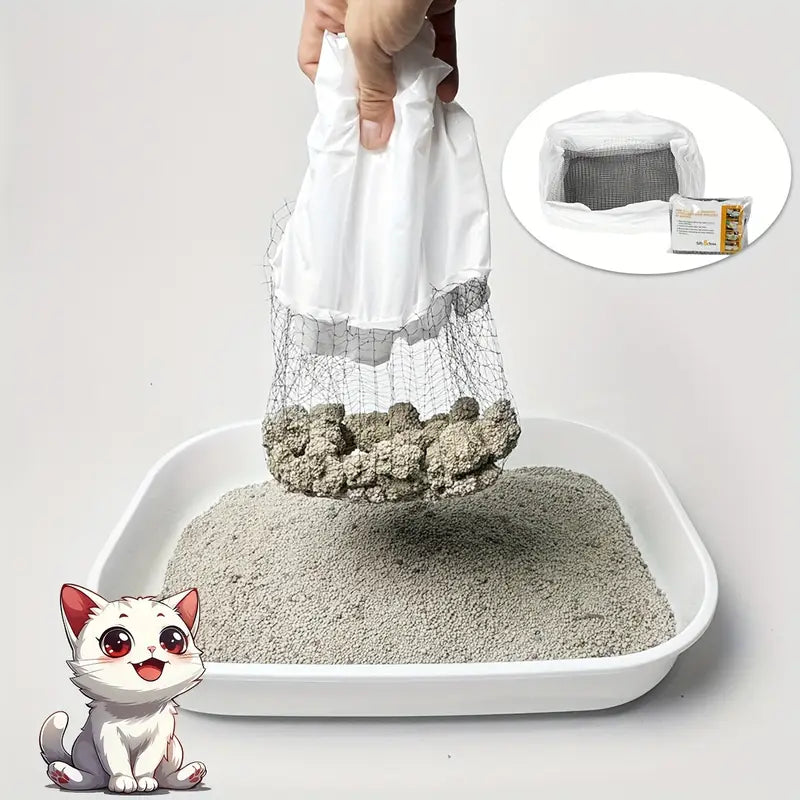 Reusable Cat Litter Box Filter Liners – Hands-Free Hygiene Filters