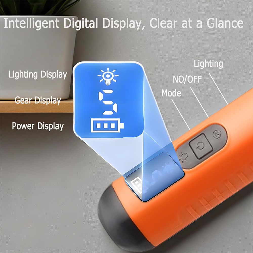 5-Speed USB Pet Nail Grinder with Dual LED Lights