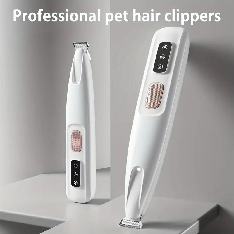 USB-Rechargeable Paw & Detail Trimmer with LED Light