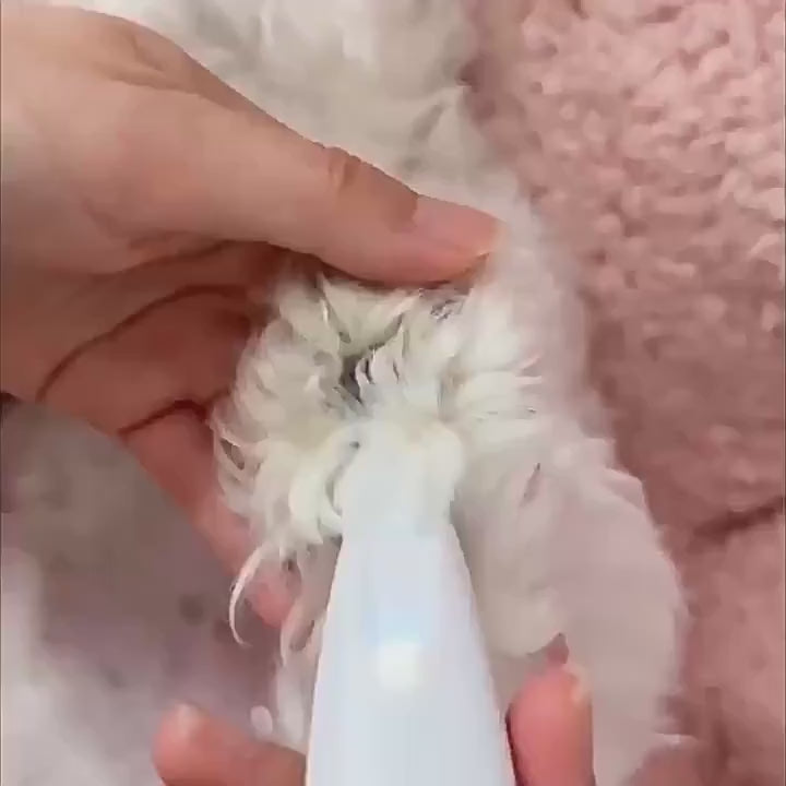 USB-Rechargeable Paw & Detail Trimmer with LED Light